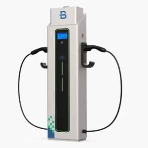 Cây sạc ô tô điện AC, 22kW  x 2, 2 súng sạc type 2